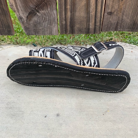 MEN LEATHER MEXICAN PITEADO SANDALS HUARACHE main image 4